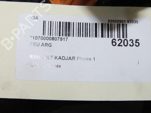 Used Left taillight Left taillight RENAULT KADJAR (HA_, HL_) 1.6 dCi 130 (HLA4) (130 hp) 40050908 40050908