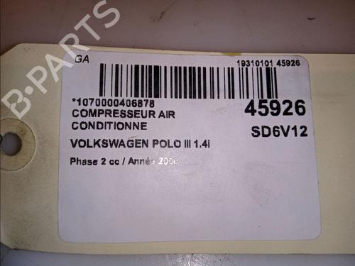 Used AC compressor VW POLO (6N2) 1.4 (60 hp) 23172323
