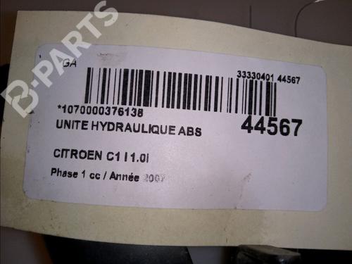 ABS pump CITROËN C1 (PM_, PN_) 1.0 | BP11100309M43 