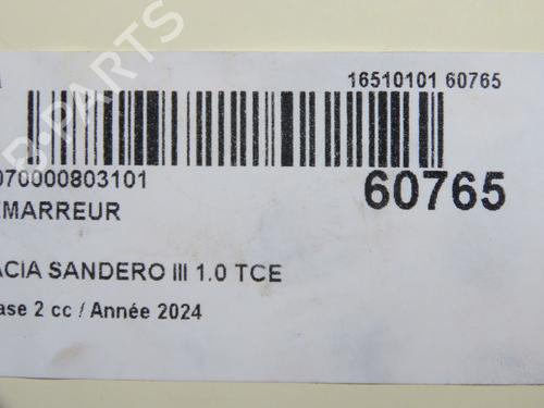 Starter DACIA SANDERO III 1.0 TCe 90 | BP38527405M8 - Image 7