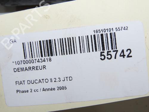 Starter FIAT DUCATO Van (244_) 2.3 JTD | BP33836391M8 - Image 6