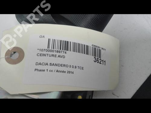 Front right belt tensioner DACIA SANDERO II TCe 90 (B8M1, B8MA, B8AC) | BP9604471C88 