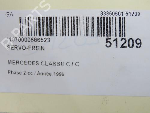 Used Servo brake Servo brake MERCEDES-BENZ C-CLASS (W202) C 200 CDI (202.134) (102 hp) 31179709 31179709