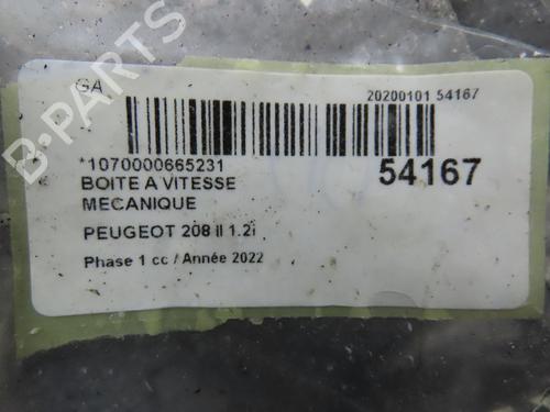 Used Gearbox PEUGEOT 208 II (UB_, UP_, UW_, UJ_) 1.2 PureTech 100 (101 hp) 31324629