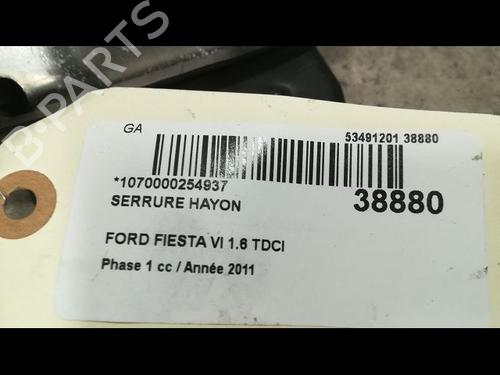 Used Tailgate lock FORD FIESTA VI (CB1, CCN) 1.6 TDCi (95 hp) 9610623
