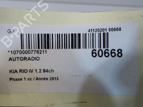 Radio KIA RIO III (UB) 1.2 CVVT | BP38297796E6 - Image 5