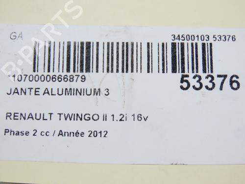 Fælk RENAULT TWINGO II (CN0_) 1.2 16V (CN04, CN0B) | BP33998775C45 - Image 9