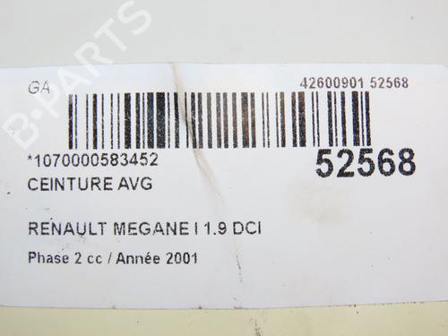 Used Front left belt tensioner RENAULT MEGANE I (BA0/1_) 1.9 dCi (BA05, BA1F) (102 hp) 28830802