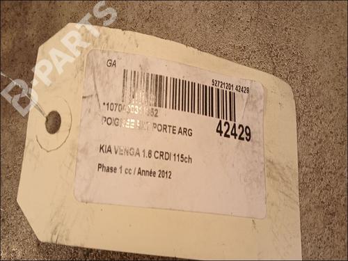 Rear left exterior door handle KIA VENGA (YN) 1.6 CRDi 115 | BP9617574C130 