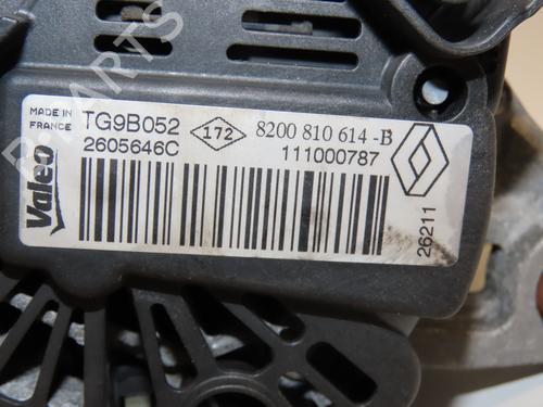 Alternator DACIA LOGAN MCV (KS_) 1.6 16V Hi-Flex | BP28829143M7 - Image 4