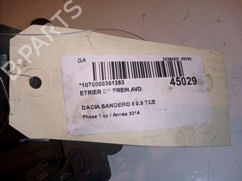 right-front-brake-caliper-dacia-sandero-ii-tce-90-b8m1-b8ma-b8ac-410016069r-2012-14877684 main image
