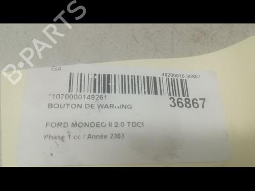 Used Warning switch FORD MONDEO III (B5Y) 2.0 16V TDDi / TDCi (115 hp) 9600994