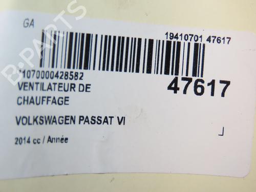 Used Heater blower motor VW PASSAT B7 (362) 2.0 TDI 4motion (177 hp) 16740756