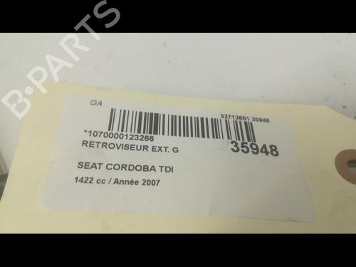 Used Left mirror SEAT CORDOBA (6L2) 1.4 TDI (70 hp) 9598608