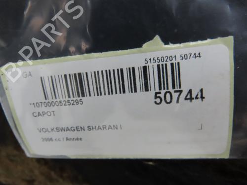 Used Hood VW SHARAN (7M8, 7M9, 7M6) 2.0 TDI (140 hp) 28831011