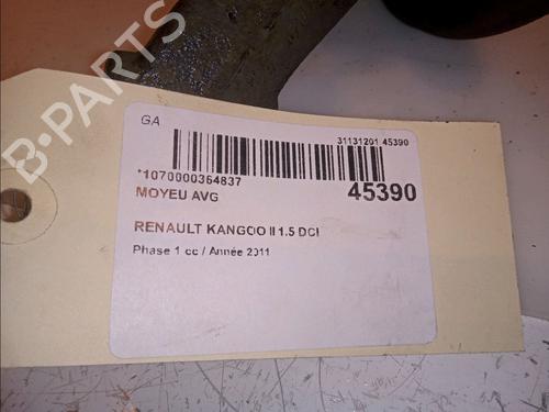 Right front steering knuckle RENAULT KANGOO / GRAND KANGOO II (KW0/1_) 1.5 dCi 90 (KW05, KW08, KW0G, KW11) | BP14876363M26 