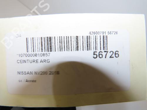 rear-left-seatbelt-nissan-nv200-van-2010-40110693 main image