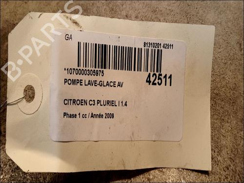 Washer pump CITROËN C3 Pluriel (HB_) 1.4 HDi | BP14881589E24 
