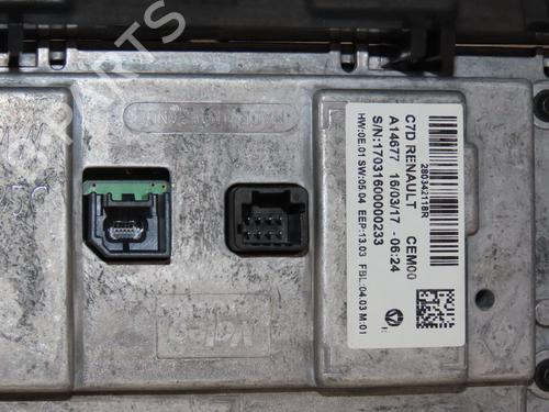 Radio RENAULT KADJAR (HA_, HL_) 1.2 TCe 130 (HLMR) | BP28830619E6 
