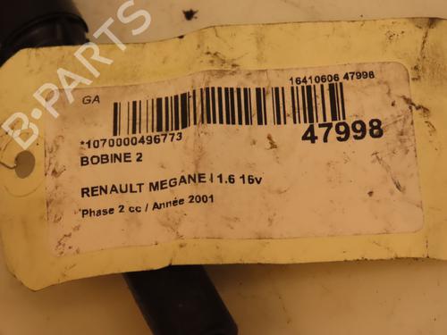 Used Ignition coil RENAULT MEGANE I (BA0/1_) 1.6 16V (BA04, BA0B, BA11, BA1J, BA16, BA19, BA1K, BA1V,... (107 hp) 16769449