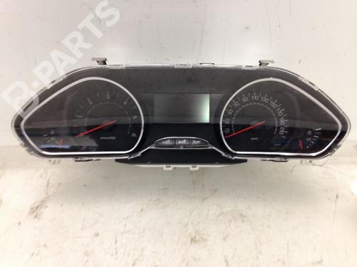 Used Instrument cluster PEUGEOT 208 I (CA_, CC_) 1.4 HDi (68 hp) 9594402
