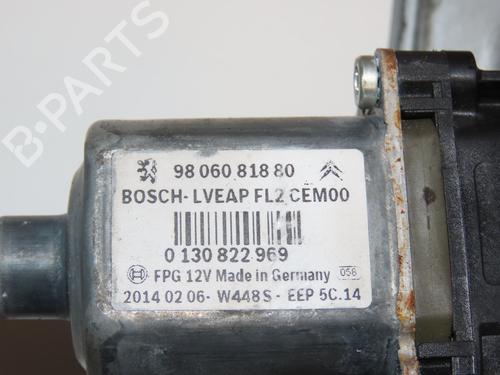 Front left window mechanism PEUGEOT 2008 I (CU_) 1.6 HDi | BP28831164C22 