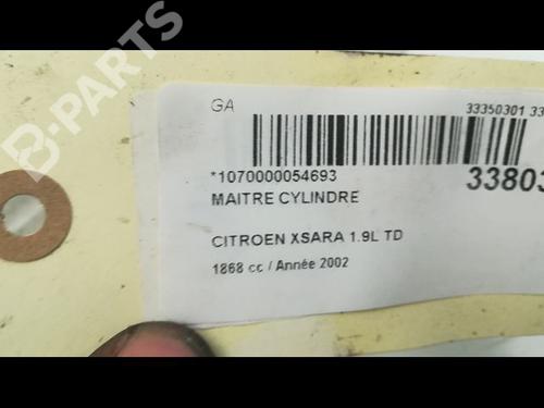 Brake master cylinder CITROËN XSARA (N1) 1.9 D | BP9594863M77 