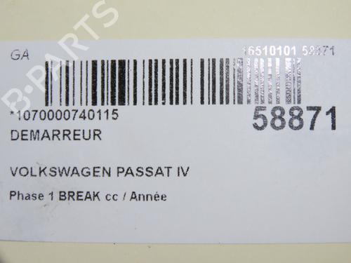 Starter VW PASSAT B5 Variant (3B5) 1.9 TDI | BP36850199M8  - Image 6