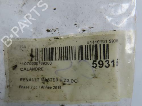 Grill RENAULT MASTER III Van (FV) 2.3 dCi 130 FWD (FV0M, FV0Y, FV0J, FV02, FV03) | BP36758168C40 - Image 4