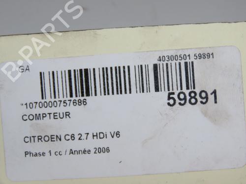 instrument-cluster-citroen-c6-td_-2005-2006-2007-2008-2009-2010-2011-2012-37083287 main image