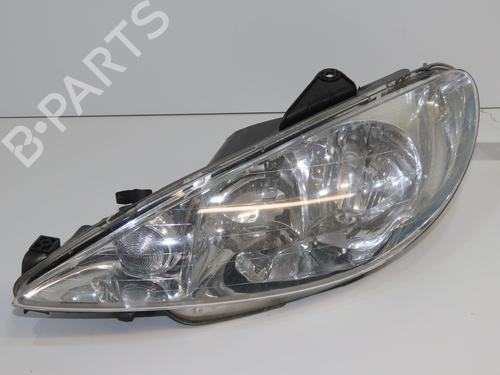 Left headlight PEUGEOT 206 Hatchback (2A/C) 1.4 HDi eco 70 | BP31121169C28 