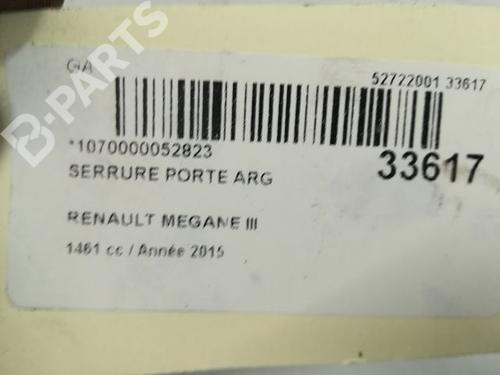 Rear left lock RENAULT MEGANE III Grandtour (KZ0/1) 1.5 dCi (KZ09, KZ0D, KZ1G, KZ29, KZ14, KZ1W, KZ10, KZ1F,... | BP9594156C100
