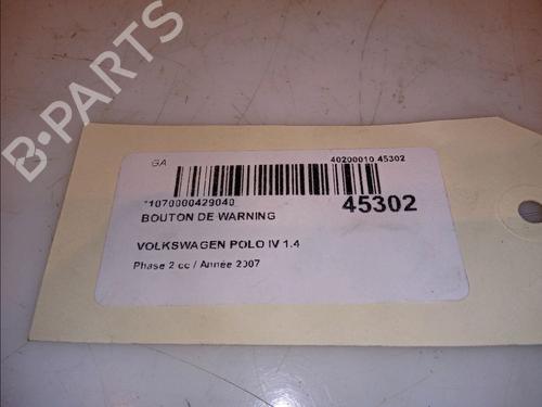 warning-switch-vw-polo-9n_-9a_-14-tdi-6q0953235a9b9-2001-2002-2003-2004-2005-2006-2007-2008-2009-2010-2011-2012-2013-2014-12180952 main image