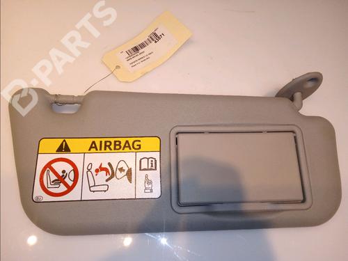 Used Right sun visor Right sun visor TOYOTA YARIS (_P13_) 1.5 Hybrid (NHP130_, NHP130) (101 hp) 11103847 11103847