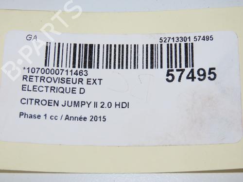 right-mirror-citroen-jumpy-ii-van-2007-2008-2009-2010-2011-2012-2013-2014-2015-2016-32179170 main image