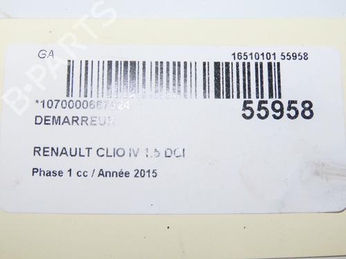 Starter RENAULT CLIO IV (BH_) 1.5 dCi 90 | BP31984576M8 - Image 6