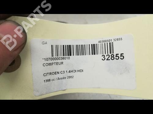 Instrument cluster CITROËN C3 I (FC_, FN_) 1.4 HDi | BP9593132C47 