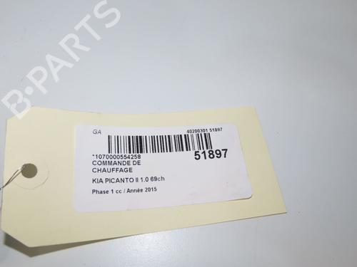 Climate control KIA PICANTO II (TA) 1.0 | BP33561800I5 - Image 4