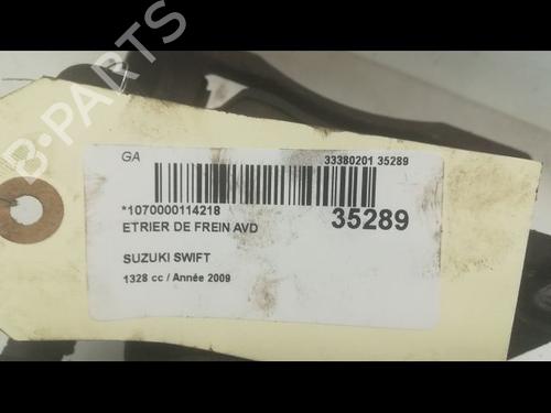 Used Right front brake caliper SUZUKI SWIFT III (MZ, EZ) 1.3 (RS413, ZC11S) (92 hp) 14877274