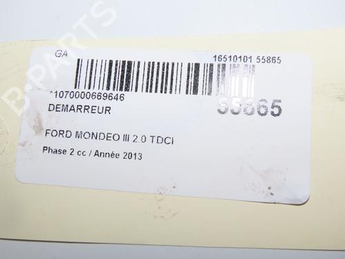 Used Starter Starter FORD MONDEO IV (BA7) 2.0 TDCi (140 hp) 35971001 35971001