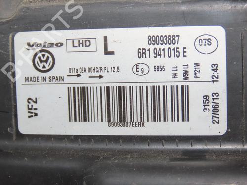 Scheinwerfer links VW POLO V (6R1, 6C1) 1.6 TDI | BP28832535C28 
