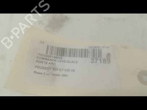 right-rear-window-switch-peugeot-607-9d-9u-27-hdi-24v-655471-2000-9600414 main image