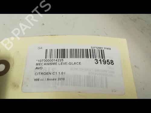 Used Front right window mechanism CITROËN C1 (PM_, PN_) [2005-2014]  23175546