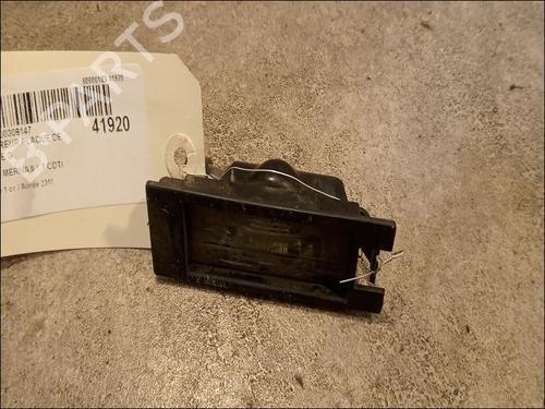 Used Licence plate light OPEL MERIVA B MPV (S10) 1.7 CDTI (75) (110 hp) 14880759