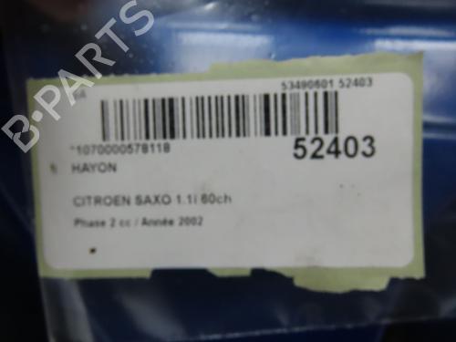 Tailgate CITROËN SAXO (S0, S1) 1.1 X, SX | BP24361094C6 
