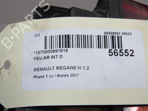 Right tailgate light RENAULT MEGANE IV Hatchback (B9A/M/N_) 1.2 TCe 100 (B9MS) | BP33561888C80  - Image 6