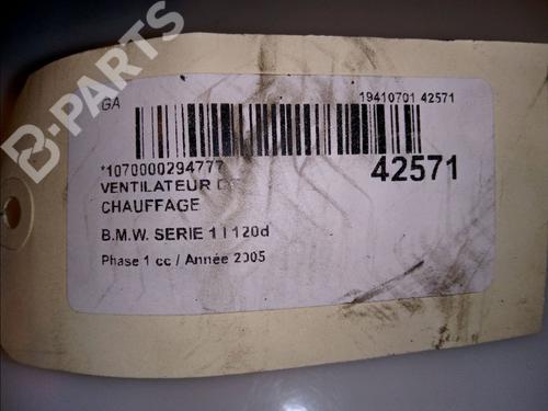 Heater blower motor BMW 1 (E87) 120 d | BP11099532M62 