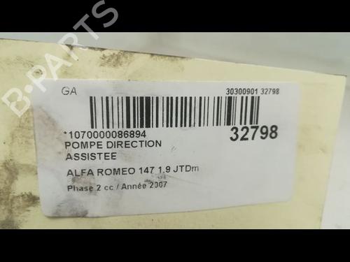 Used Steering pump Steering pump ALFA ROMEO 147 (937_) 1.9 JTDM 8V (937.AXD1A, 937.AXU1A, 937.BXU1A) (120 hp) 9596561 9596561