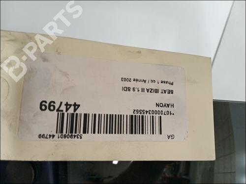 Tailgate SEAT IBIZA III (6L1) 1.9 SDI | BP11103694C6 