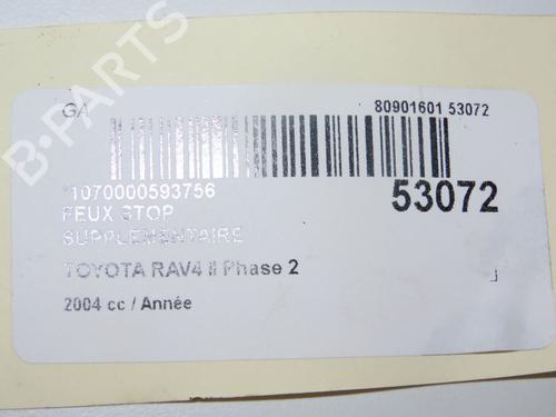Bremselys TOYOTA RAV 4 II (_A2_) 2.0 4WD (ACA21, ACA20) (150 hp) 28832886